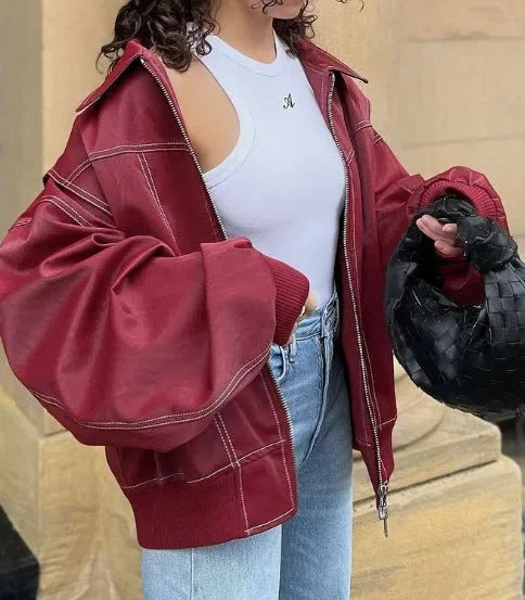 Madison | Women's Oversized Bomber Jacket