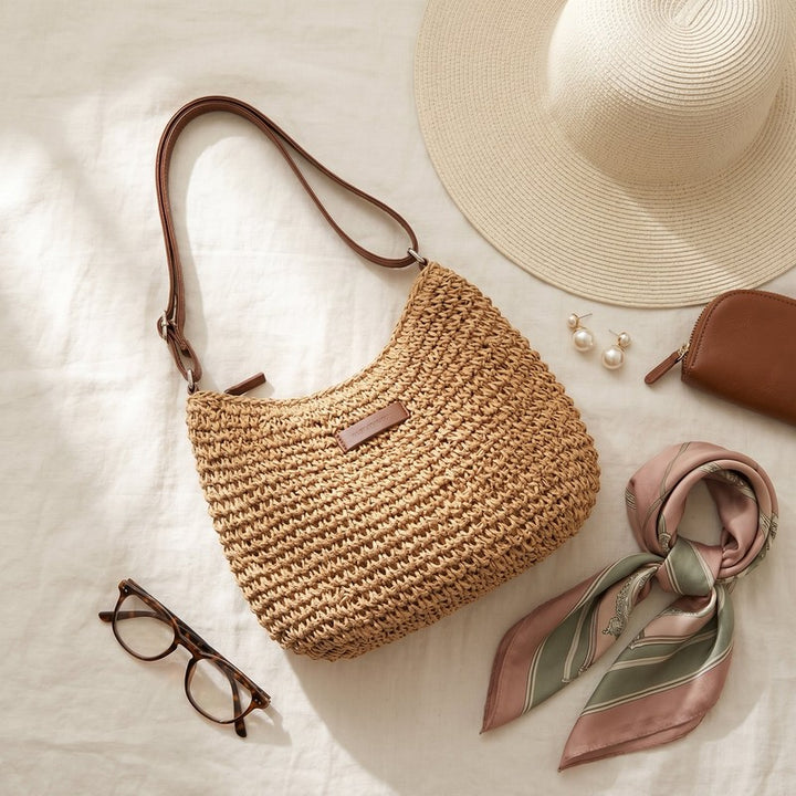 Simona | Crochet Hobo Shoulder Bag