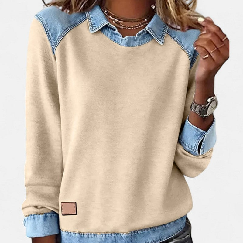 Zailah | -Look Panel Sweater