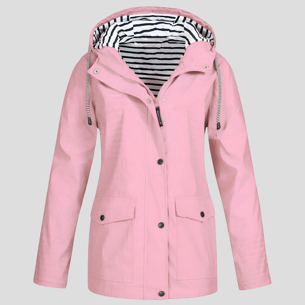 Olivia | Women’s Water and Wind Resistant Hooded Jacket