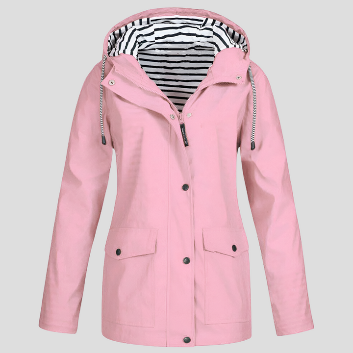 Olivia | Women’s Water and Wind Resistant Hooded Jacket
