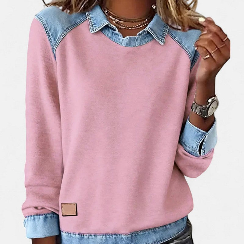 Zailah | -Look Panel Sweater
