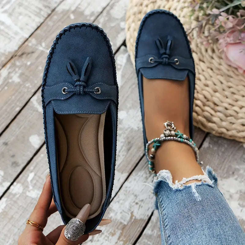 Reagan | Classic Bow Loafers