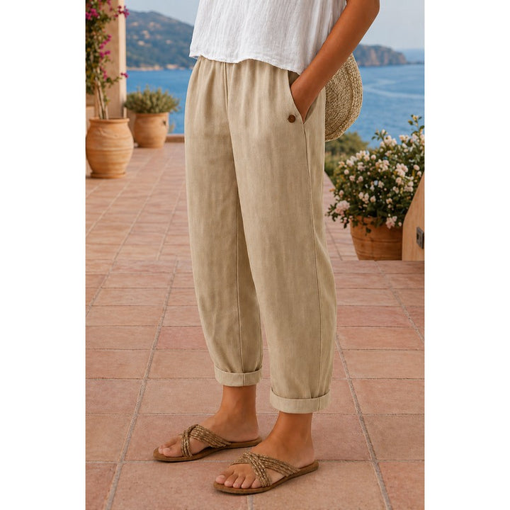 Women’s Trousers | Loose Fit with Side Pockets