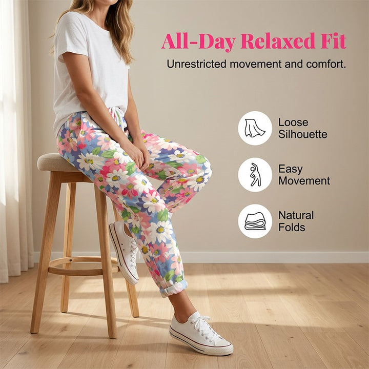 Amelia | Drawstring Waist Casual Trousers