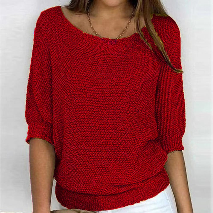 Brigitte | Relaxed Ribbed-Knit Sweater