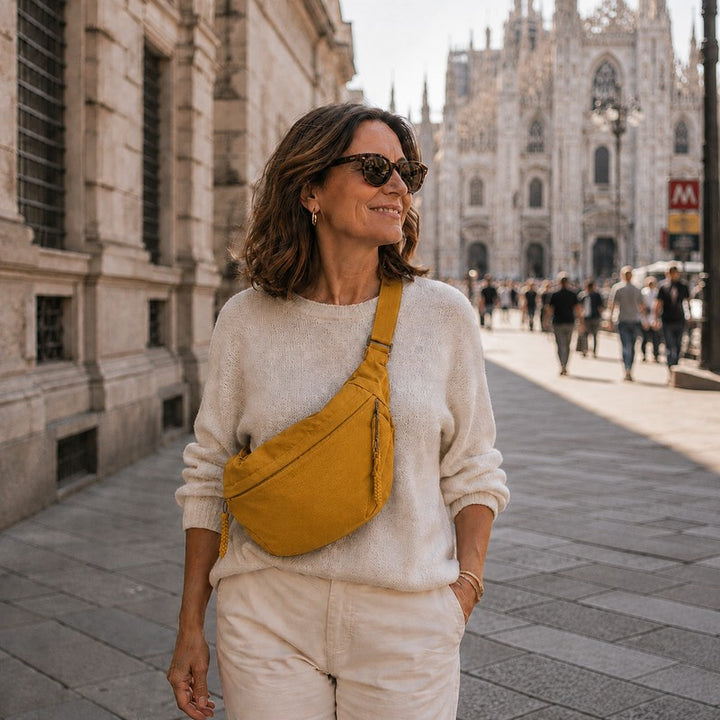 Elena | Crescent Shoulder Bag