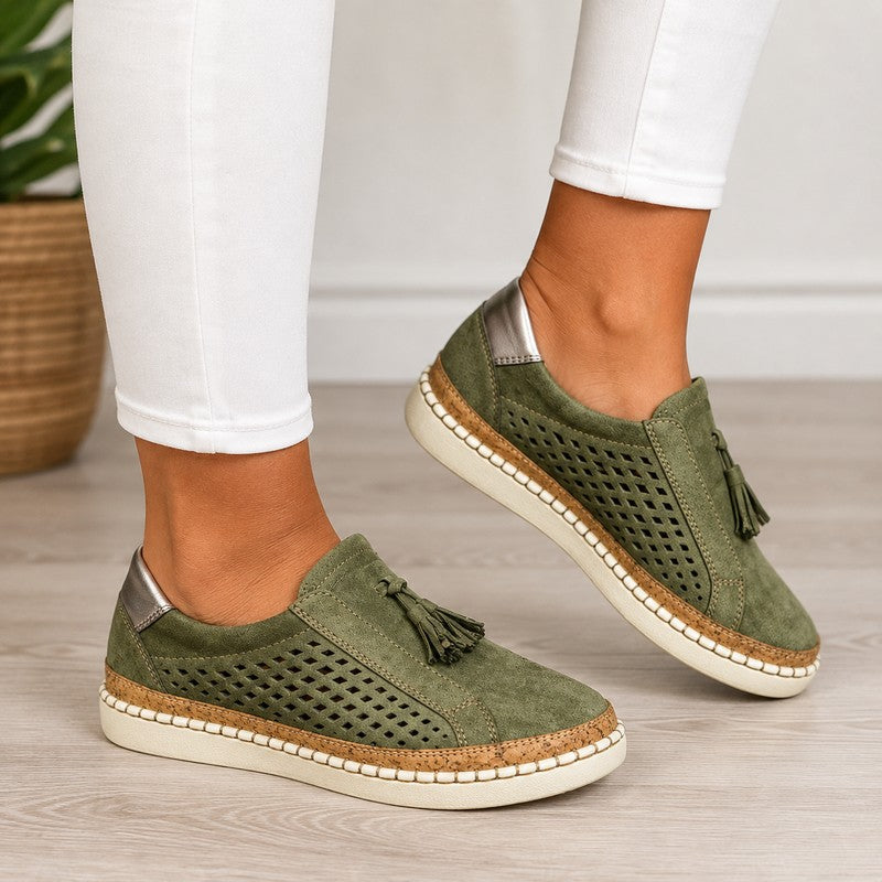 Christine | Slip-On Tassel Loafers