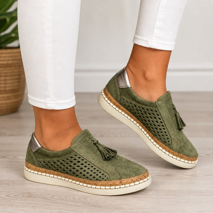 Christine | Slip-On Tassel Loafers