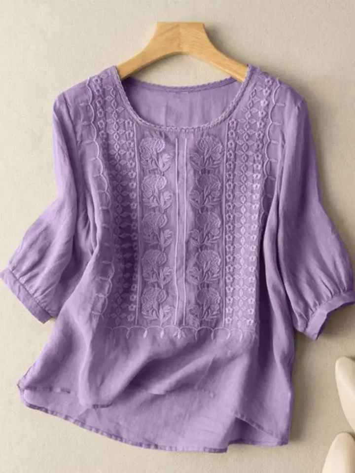 Rowan | Relaxed Fit with Embroidered Design