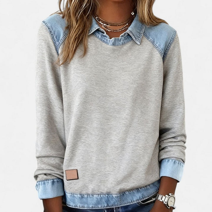Zailah | -Look Panel Sweater