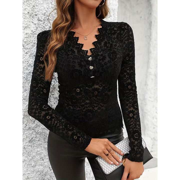 Eleanor | Floral Long-Sleeve Top