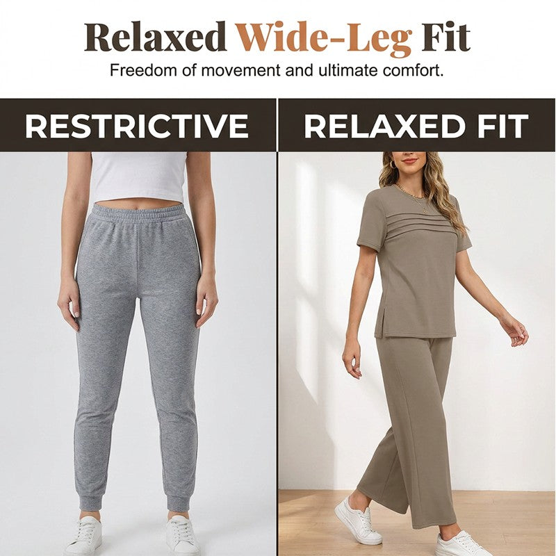 Marlowe | Pleated Detail Lounge Set