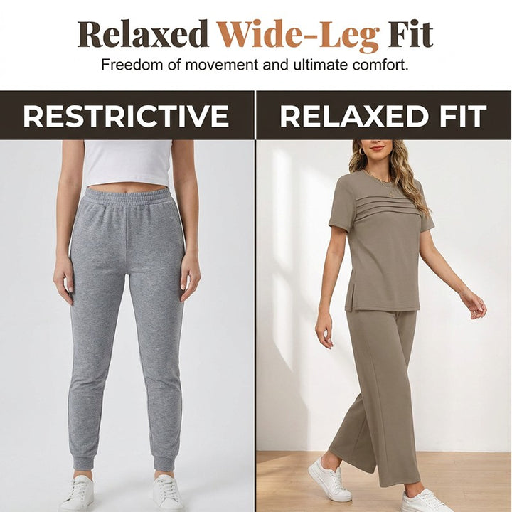 Marlowe | Pleated Detail Lounge Set