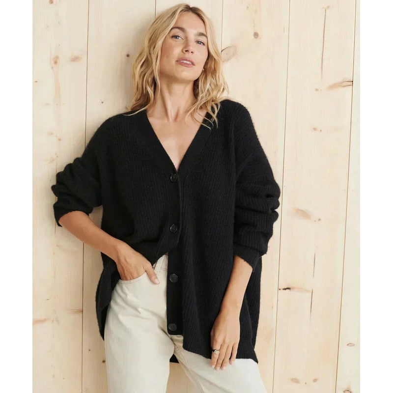 Carmina | V-Neck Button-Front Cardigan