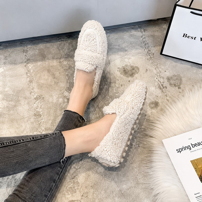 Solenne | Winter Slip-On Loafers