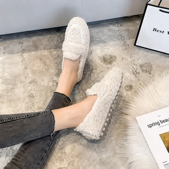 Solenne | Winter Slip-On Loafers