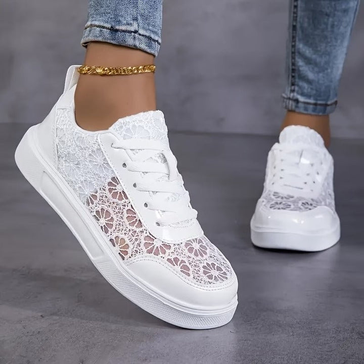 Women Sneakers | Panel Low-Top Trainers