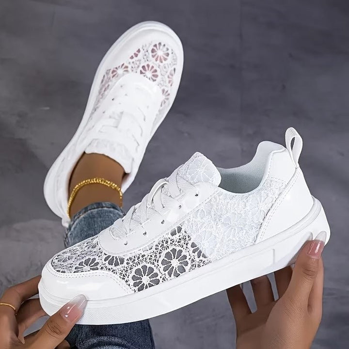 Women Sneakers | Panel Low-Top Trainers