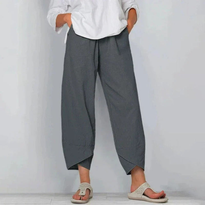 Priya | Cropped Wide-Leg Trousers