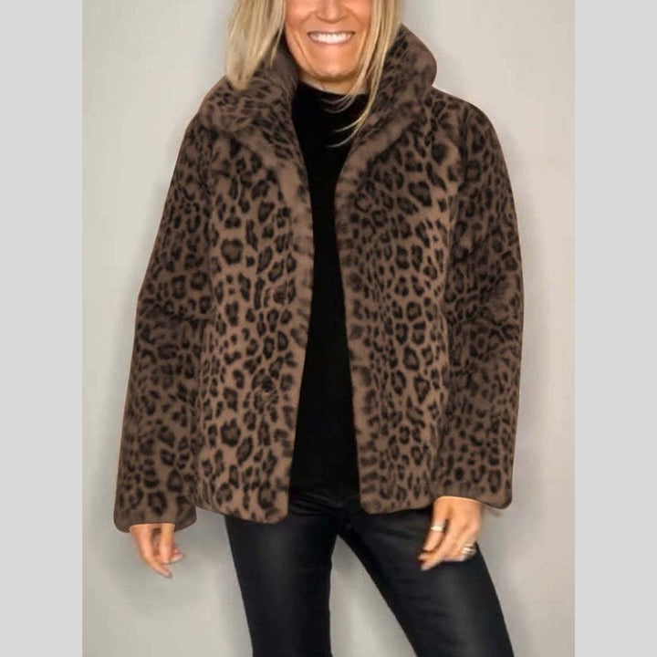 Dainna | Leopard Print Oversized Coat