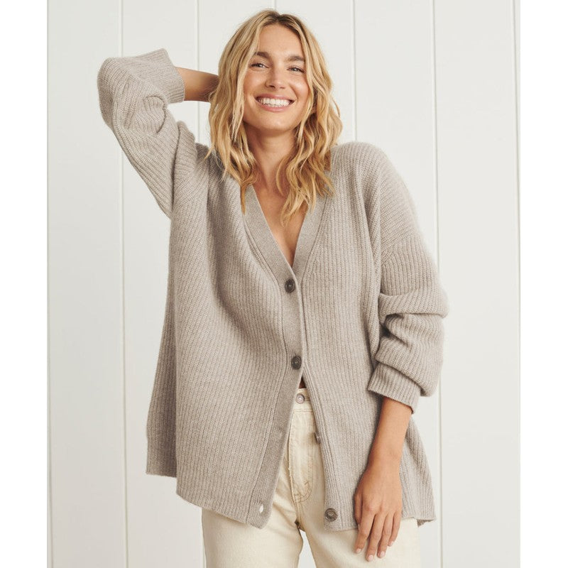 Carmina | V-Neck Button-Front Cardigan
