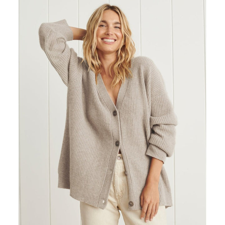 Carmina | V-Neck Button-Front Cardigan
