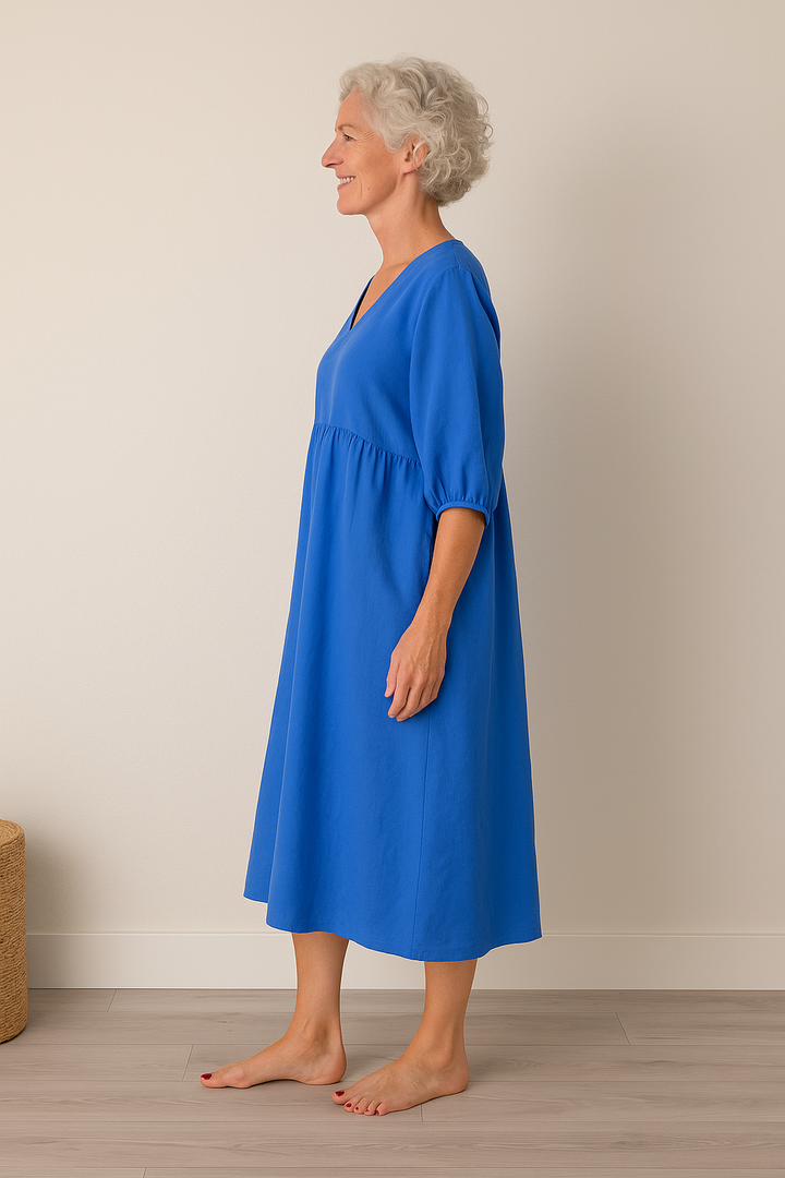 Clara | Women’s Classic V-Neck Dress