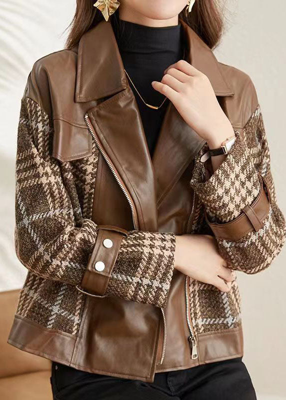 Brielle | Women's Paneled Biker Jacket