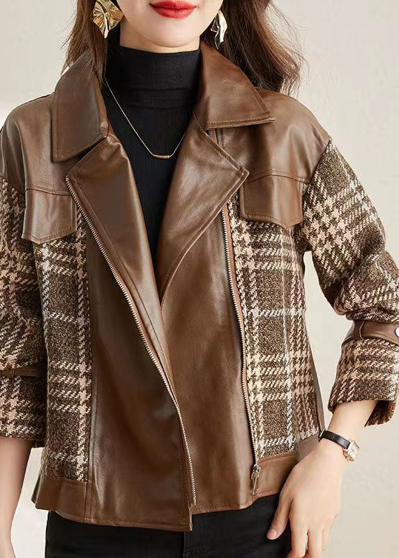 Brielle | Women's Paneled Biker Jacket