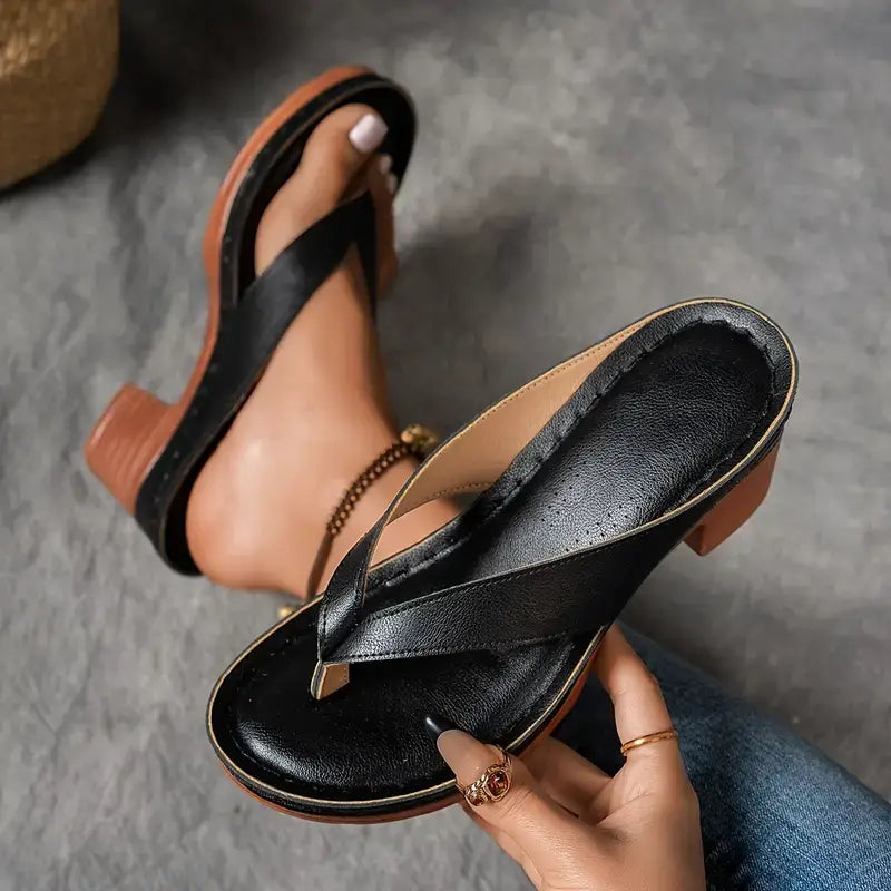 Marilyn | Orthopedic Slippers with Heel