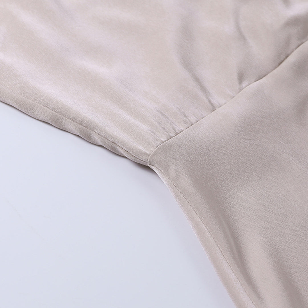 Odette | Draped Slit Maxi Dress