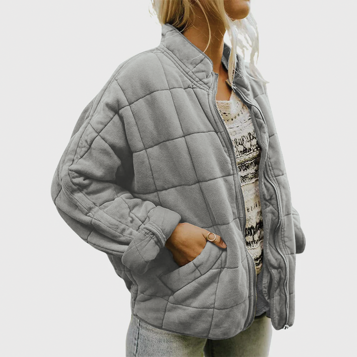 Emily | Quilted Zip Jacket