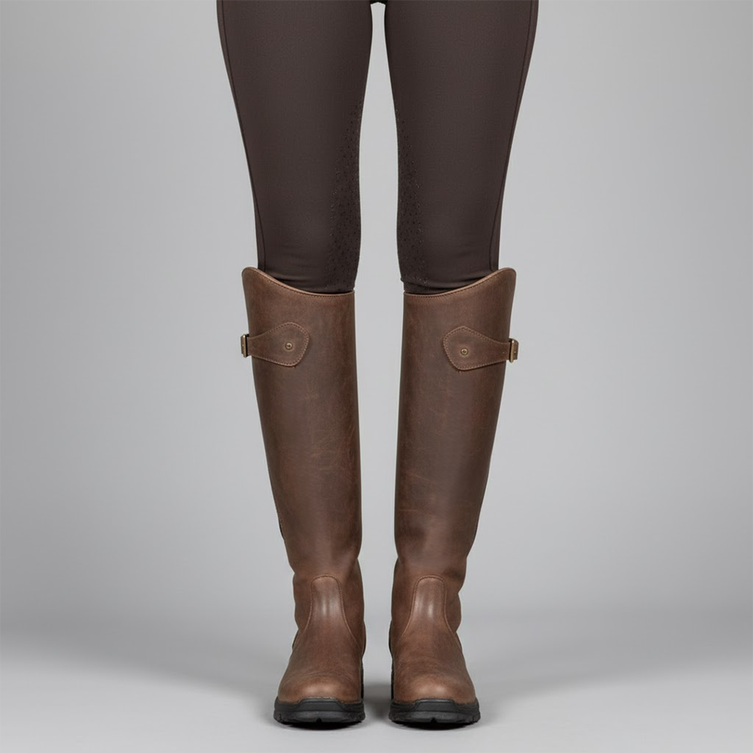Valor | Riding Boots with Rugged Traction Sole