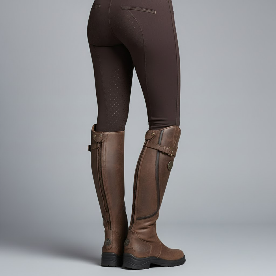 Valor | Riding Boots with Rugged Traction Sole