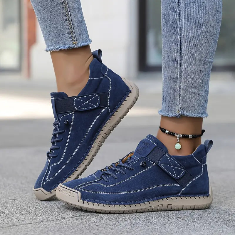 Jemima | Leather Slip-On Trainers