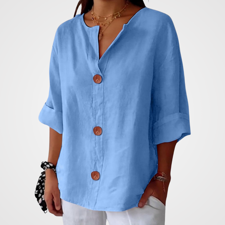 Trinity | Women's Summer Blouse with Loose Fit