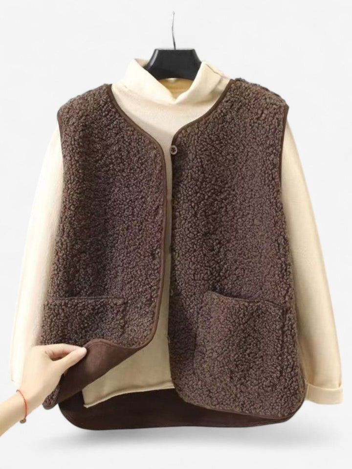 Summer | Women’s Sleeveless Button Down Gilet Vest