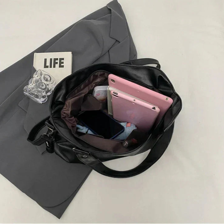 Demi | Large soft leather bag