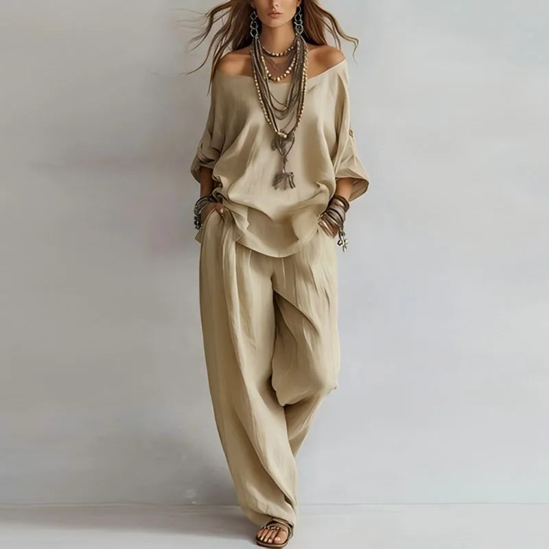 Tessa | Women’s Off-Shoulder Co-ord Set