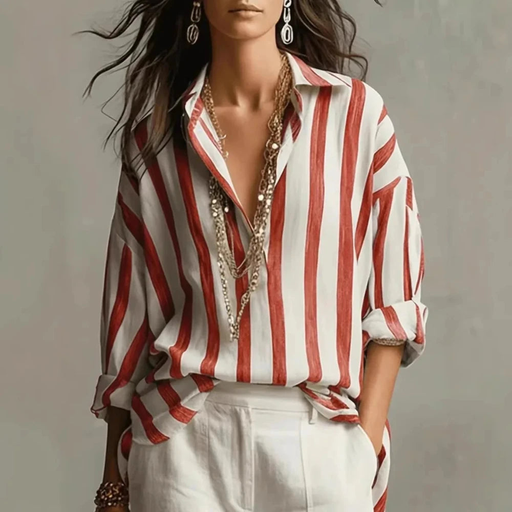 Amaris | Linen Dress Shirt
