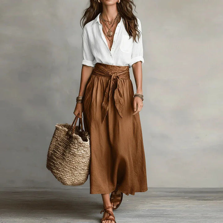 Cora | Women’s Linen Co-Ord Set