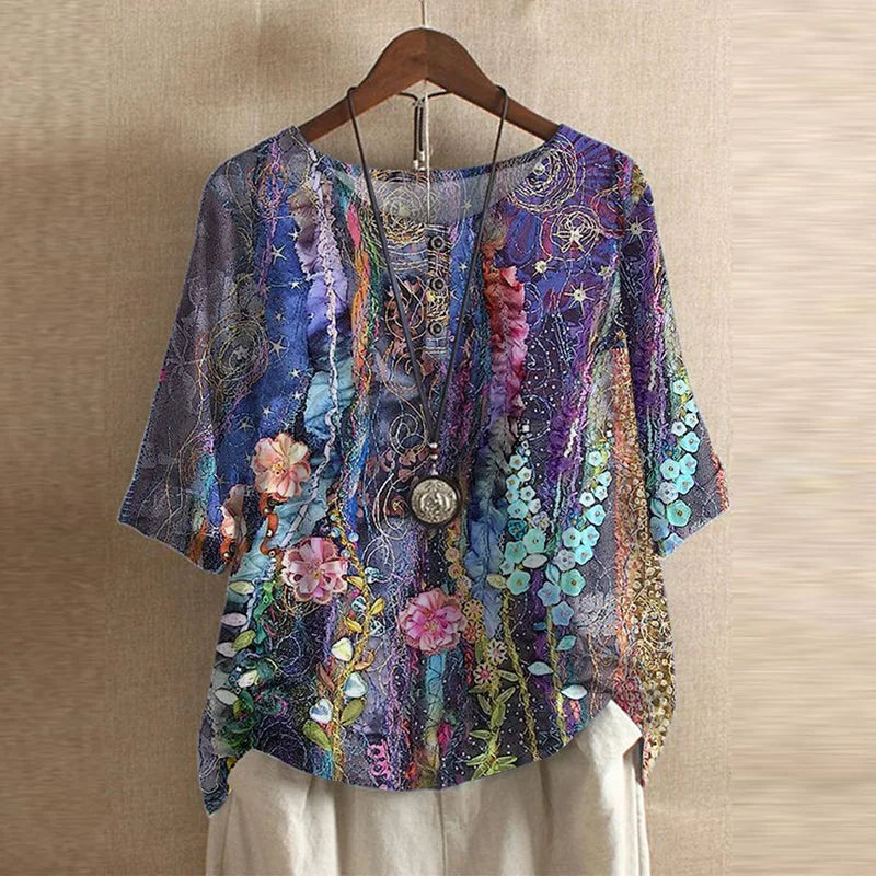 Fiona | Vintage Floral Print