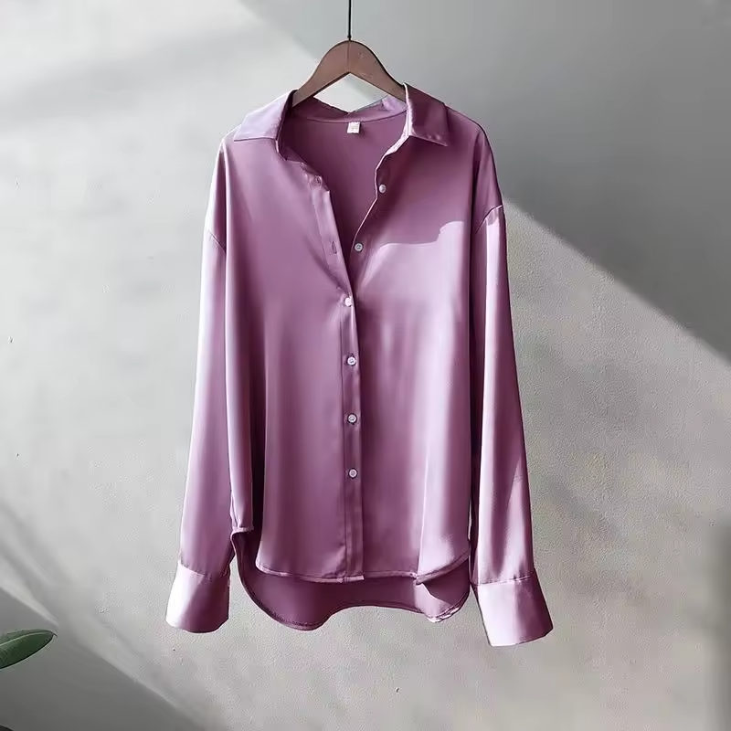 Sophia | Long Sleeve Button-Up Shirt