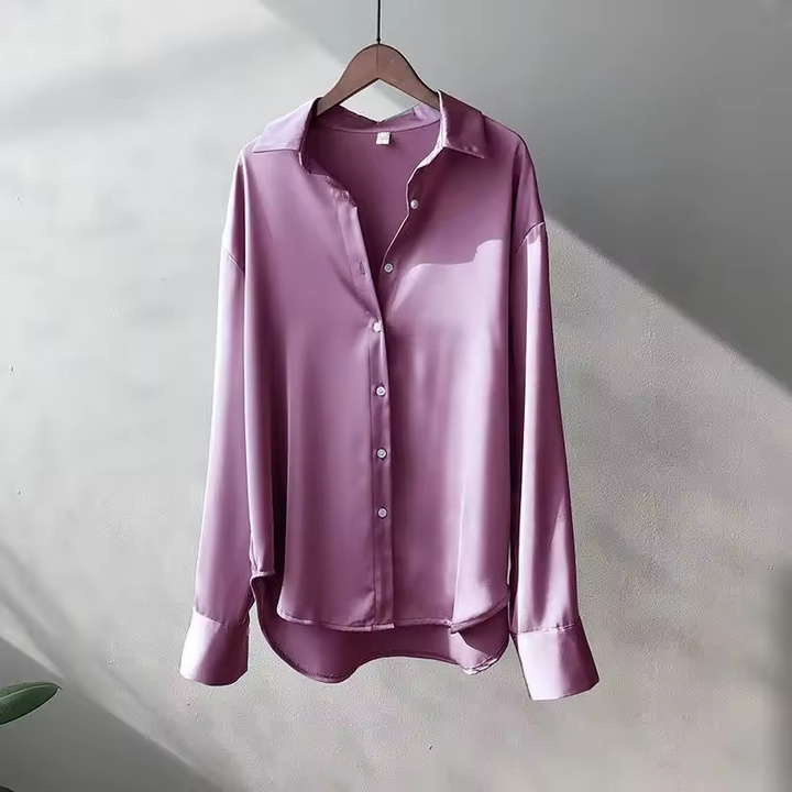 Sophia | Long Sleeve Button-Up Shirt