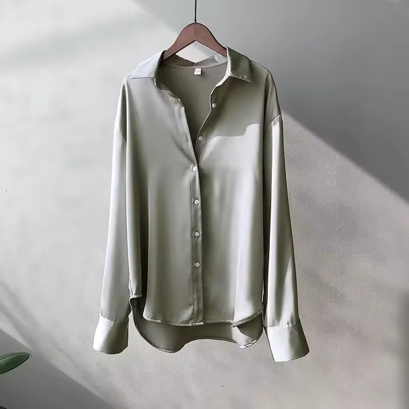 Sophia | Long Sleeve Button-Up Shirt