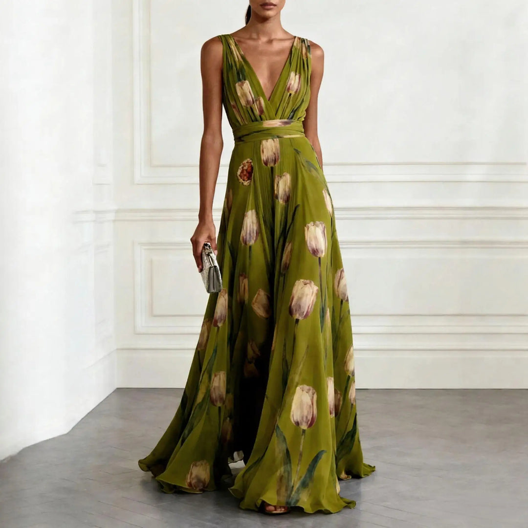 Niana | Women’s Tulip Hem Wedding Guest Dress