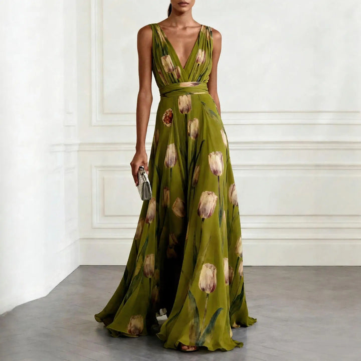 Niana | Women’s Tulip Hem Wedding Guest Dress