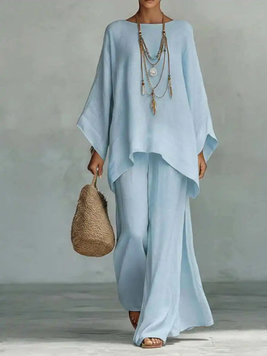 Anna | Linen Two Piece Set