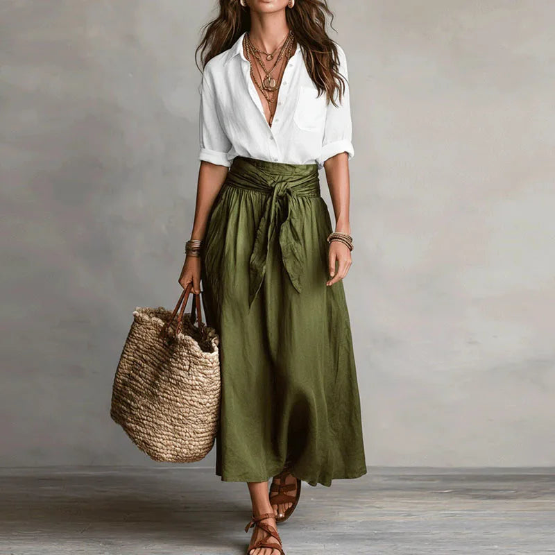 Cora | Women’s Linen Co-Ord Set